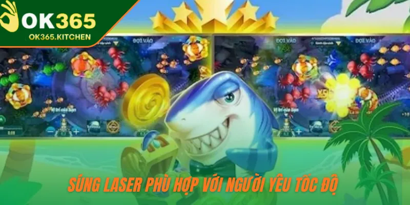 Súng Laser phù hợp với người yêu tốc độ 