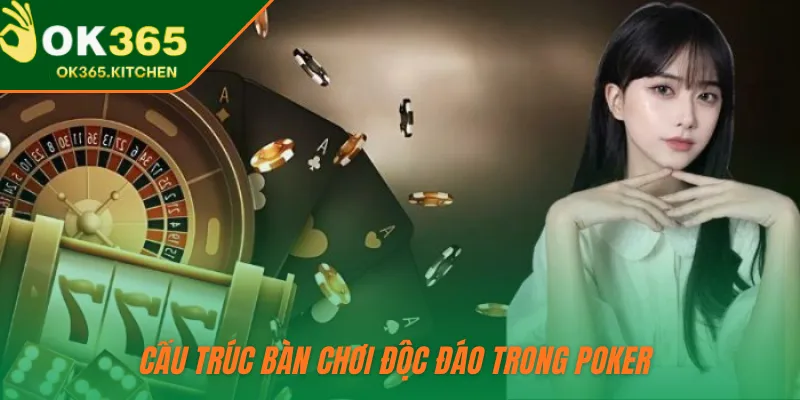 Cấu trúc bàn chơi độc đáo trong Poker