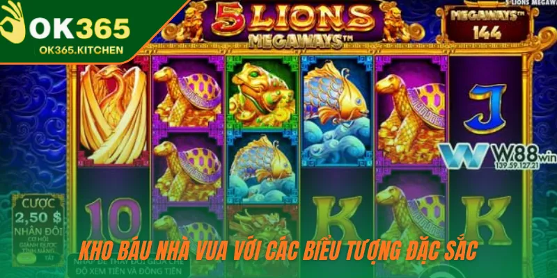  Kho Báu Nhà Vua với các biểu tượng đặc sắc 