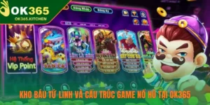 Kho Báu Tứ Linh Và Cấu Trúc Game Nổ Hũ Tại OK365