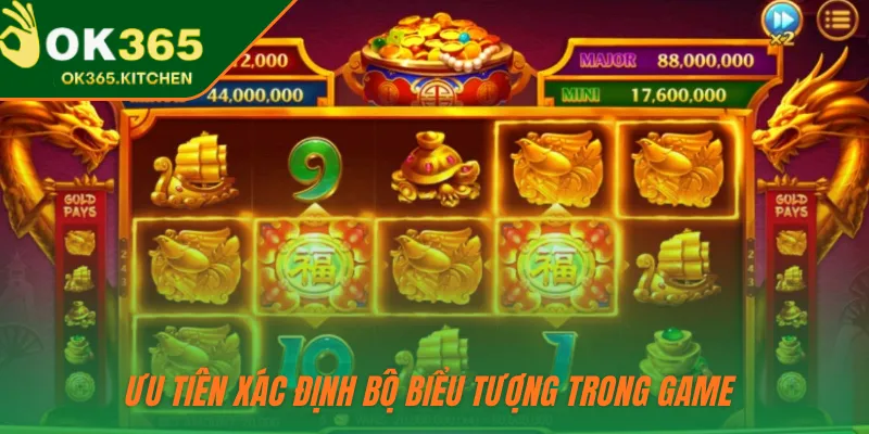 Ưu tiên xác định bộ biểu tượng trong game 