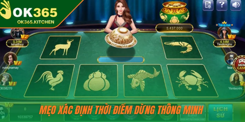 Mẹo xác định thời điểm dừng thông minh 